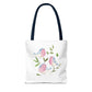 Watercolor Bluebird Tote Bag