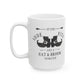 Halloween Watercolor Witch If the Shoe Fits Ceramic Mug