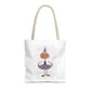 Halloween Watercolor Little Dancer Tote Bag