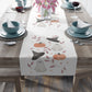 Watercolor Halloween Scattered Pattern Table Runner
