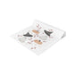 Watercolor Halloween Scattered Pattern Table Runner
