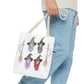 Watercolor Three Witchy Sisters Tote Bag