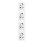 Watercolor Halloween Scattered Pattern Table Runner