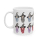 Watercolor Four Witchy Sisters Ceramic Mug