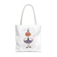 Halloween Watercolor Little Dancer Tote Bag