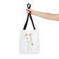 Watercolor Daisies and Bees Tote Bag (AOP)