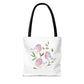 Watercolor Bluebird Tote Bag