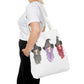 Watercolor Three Sisters Tote Bag