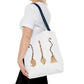 Watercolor Witches Brooms Tote Bag