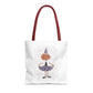 Halloween Watercolor Little Dancer Tote Bag