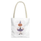 Halloween Watercolor Little Dancer Tote Bag