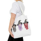 Watercolor Three Sisters Tote Bag