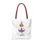 Halloween Watercolor Little Dancer Tote Bag