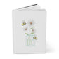 Watercolor Daisies and Bees Hardcover Journal Matte