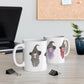 Watercolor Four Witchy Sisters Ceramic Mug