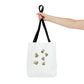 Watercolor Buzzing Bees Tote Bag