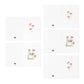 Watercolor California Themed Multi-Design Greeting Cards (5-Pack)