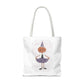 Halloween Watercolor Little Dancer Tote Bag