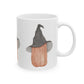 Halloween Watercolor Witchy Pumpkin Ceramic Mug